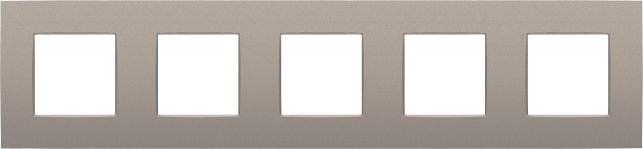 Niko Intense Bronze Coated Afdekraam 5-voudig HV brons 134-76005 afbeelding 2